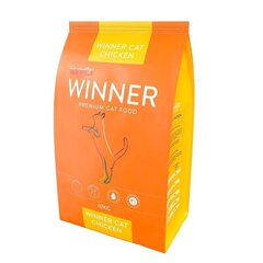 Winner kanaga, 10 kg hind ja info | Kassi kuivtoit ja kassikrõbinad | hansapost.ee