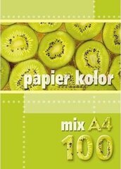 Värviline kahepoolne paber Kreska A4, 100 lehte, lilla price and information | Vihikud, märkmikud ja paberikaubad | hansapost.ee