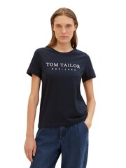 Женская футболка Tom Tailor, темно-синий цвет цена и информация | Tom Tailor Одежда, обувь и аксессуары | hansapost.ee