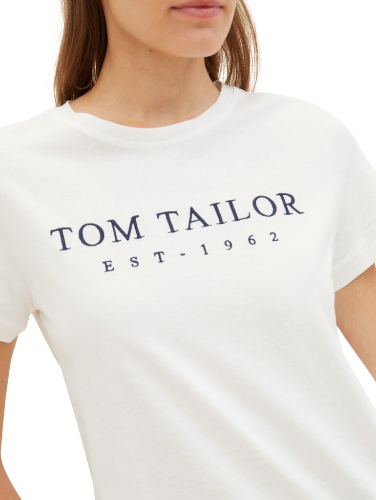 Tom Tailor naiste T-särk, valge hind ja info | T-särgid naistele | hansapost.ee