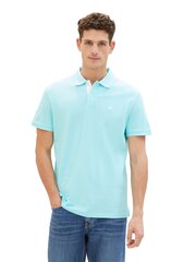 Мужская рубашка-поло Tom Tailor, бирюзовый цвет цена и информация | Мужские футболки | hansapost.ee