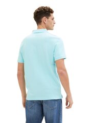 Мужская рубашка-поло Tom Tailor, бирюзовый цвет цена и информация | Мужские футболки | hansapost.ee