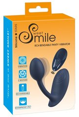 Aluspükste vibraator Sweet Smile, must hind ja info | Vibraatorid | hansapost.ee