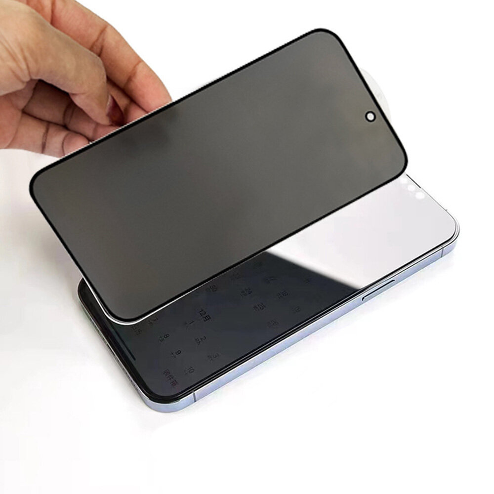 Privacy Glass - iPhone 15 Pro цена и информация | Ekraani kaitseklaasid ja kaitsekiled | hansapost.ee