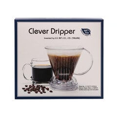 Clever Dripper - Кофеварка L 500мл, темно-синий + 100 фильтров цена и информация | Чайники, кофейники | hansapost.ee