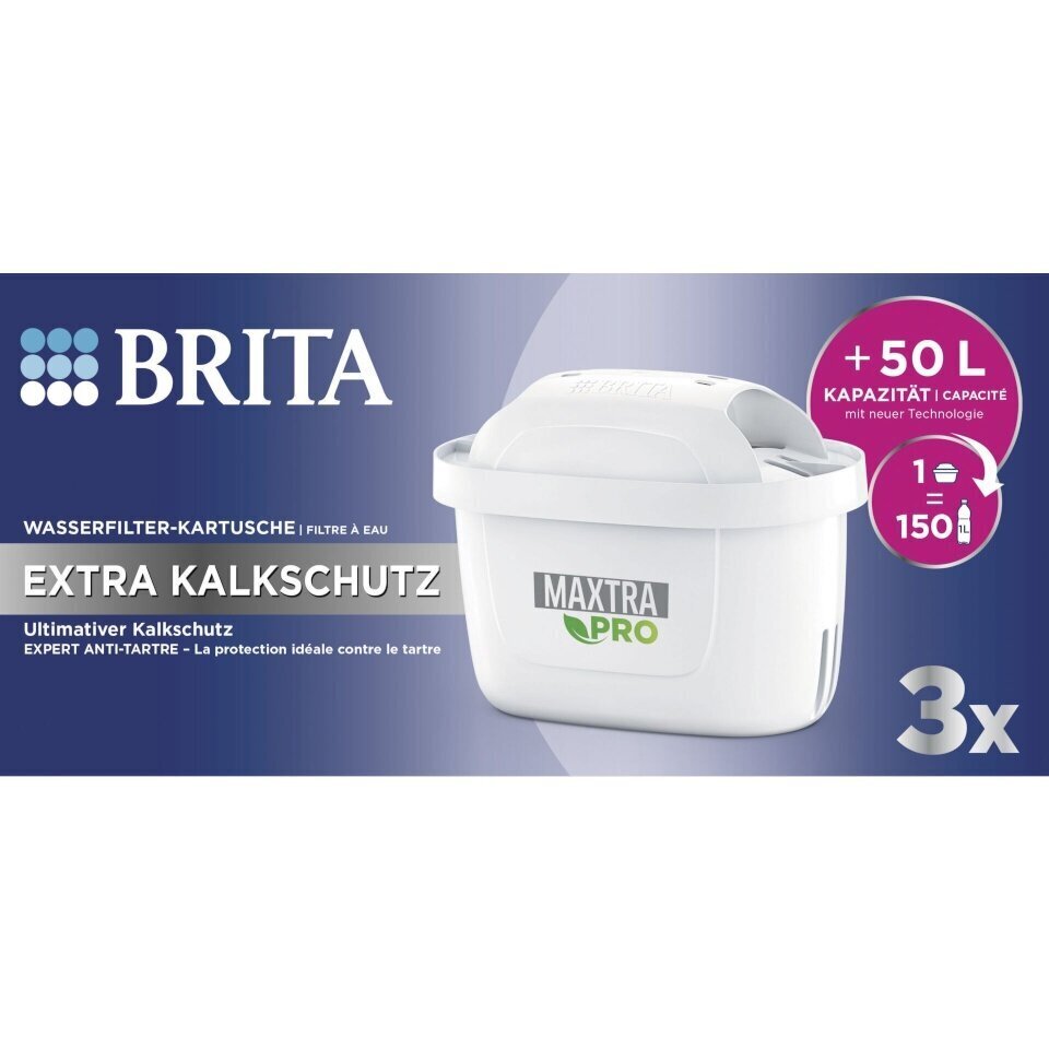 Brita 1050626, 3 tk. hind ja info | Veefilterkannud ja veefiltrid | hansapost.ee