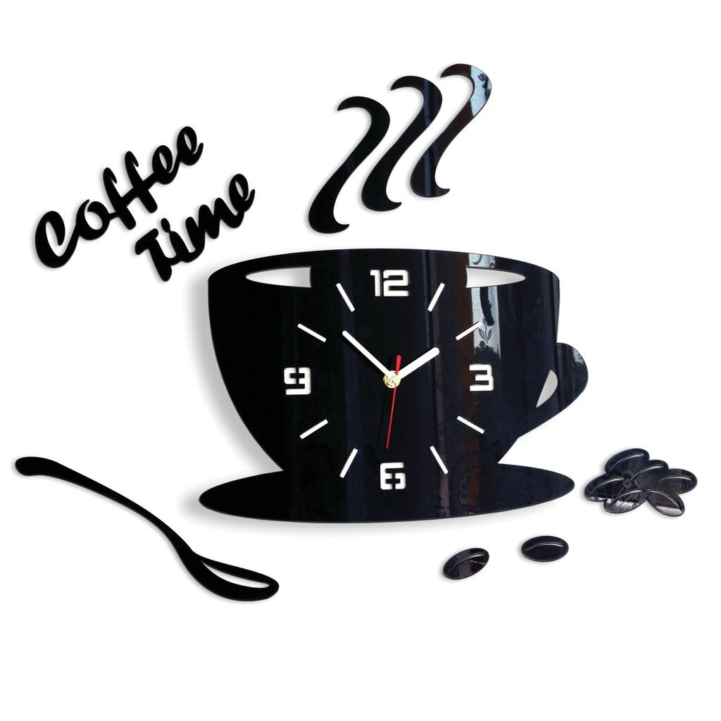 Seinakell Coffee Time цена и информация | Kellad | hansapost.ee