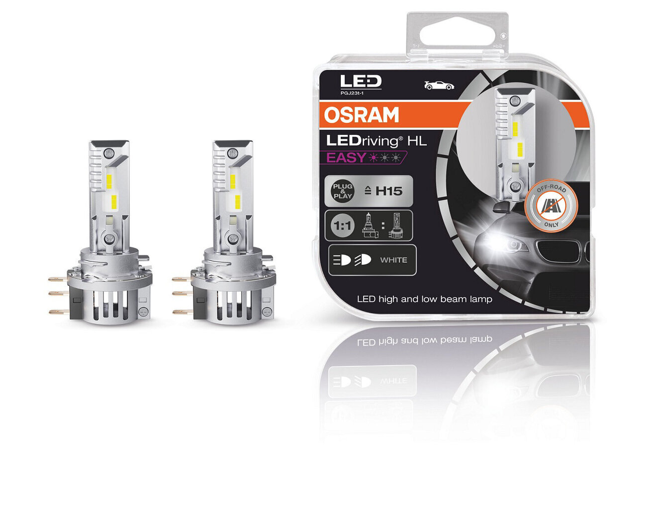 Autopirn Osram H15 LED-Driving 12V 6500K, 2 tk цена и информация | Autopirnid | hansapost.ee