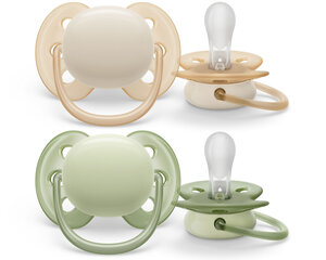 Lutt Philips Avent Ultra Soft SCF091/05, 0-6 kuud, 2 tk. hind ja info | Lutid | hansapost.ee