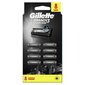 Raseerimispead GILLETTE MACH3 Charcoal, 8 tk цена и информация | Raseerimisvahendid | hansapost.ee