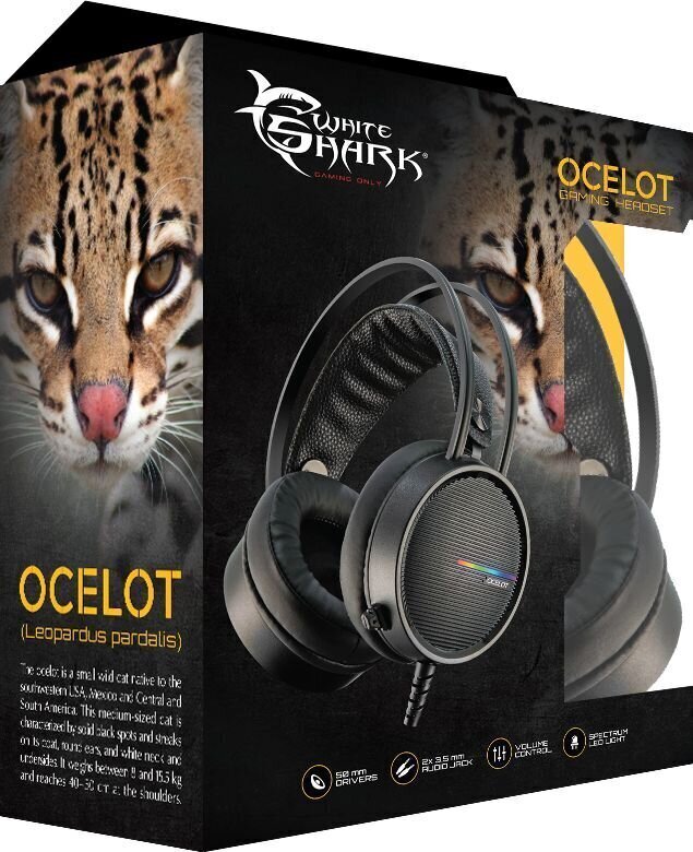 White Shark GH-2042 Ocelot цена и информация | Kõrvaklapid | hansapost.ee