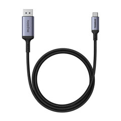 Adaptér Baseus USB-C na DisplayPort 2m цена и информация | Кабели и провода | hansapost.ee