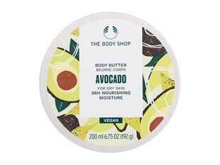 Kehavõi The Body Shop Body Butter Avocado, 200 ml hind ja info | Kehakreemid, kehaõlid ja losjoonid | hansapost.ee