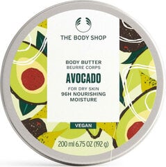 Kehavõi The Body Shop Body Butter Avocado, 200 ml hind ja info | Kehakreemid, kehaõlid ja losjoonid | hansapost.ee