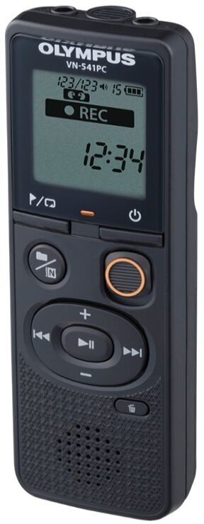 OM System diktofon VN-541PC, must цена и информация | Diktofonid | hansapost.ee
