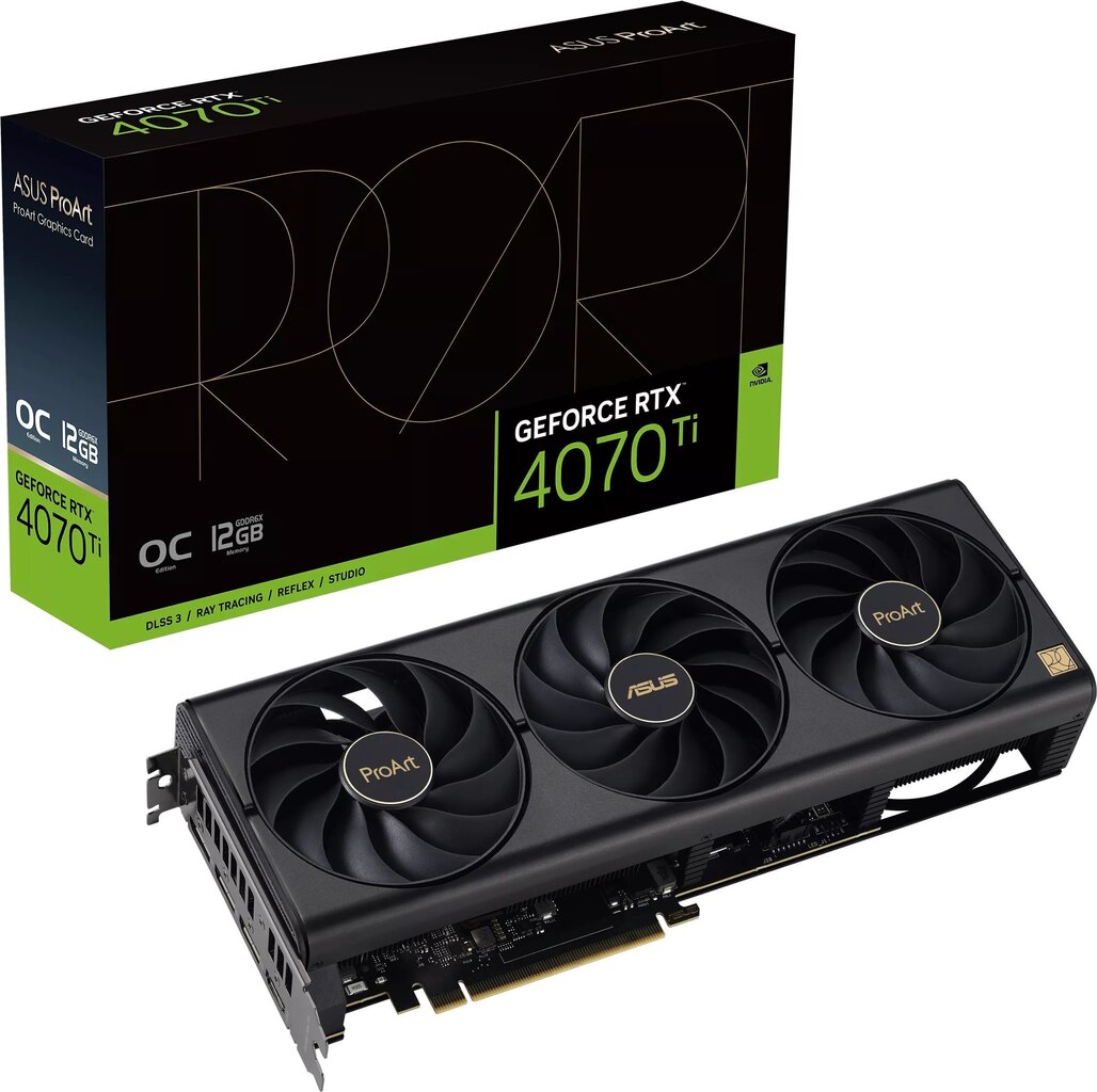 Asus ProArt GeForce RTX 4070 Ti OC Edition hind ja info | Videokaardid | hansapost.ee