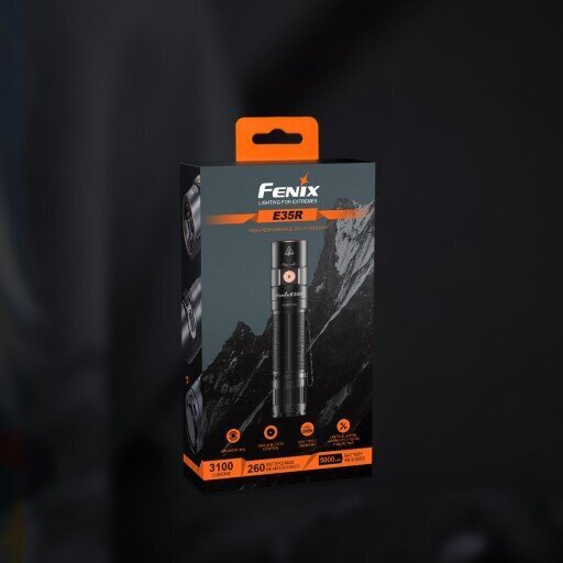 Fenix ​​​​E35R LED-taskulamp цена и информация | Taskulambid, pealambid ja prožektorid | hansapost.ee