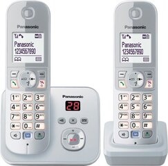 Panasonic telefon KX-TG6822GS pärlhõbedane hind ja info | Lauatelefonid | hansapost.ee