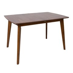 Söögilaud JESPER 120/160x80xH76cm, pähkel price and information | Kitchen tables, dining tables | hansapost.ee