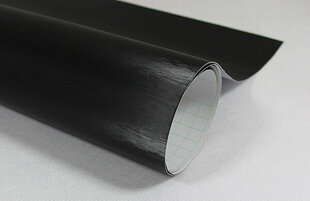 Полированная черная фольга металлик 1,52x30м цена и информация | Самоклеящиеся пленки | hansapost.ee