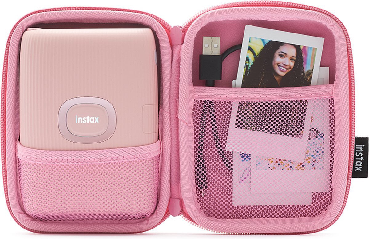 Fujifilm kott Instax Mini Link Case Soft, roosa hind ja info | Fotoaparaatide kotid ja vutlarid | hansapost.ee