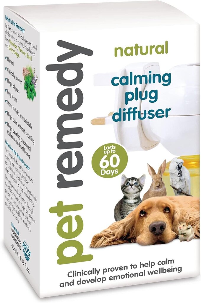 Pet Remedy difuusor + täitepudel, 40 ml цена и информация | Hooldus/grooming | hansapost.ee