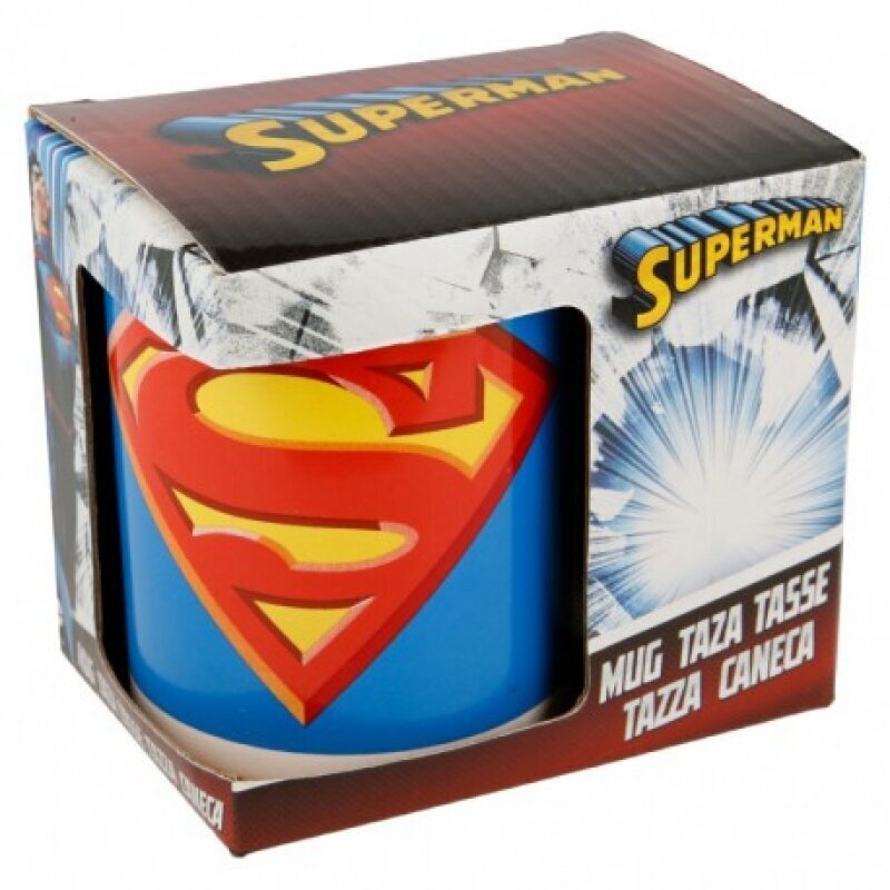 Tass Superman 315ml цена и информация | Klaasid, kruusid ja kannud | hansapost.ee