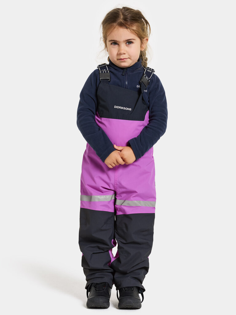 Didriksons laste soojustatud kevad-sügis püksid PILVI, fuksia hind ja info | Retuusid, püksid tüdrukutele | hansapost.ee