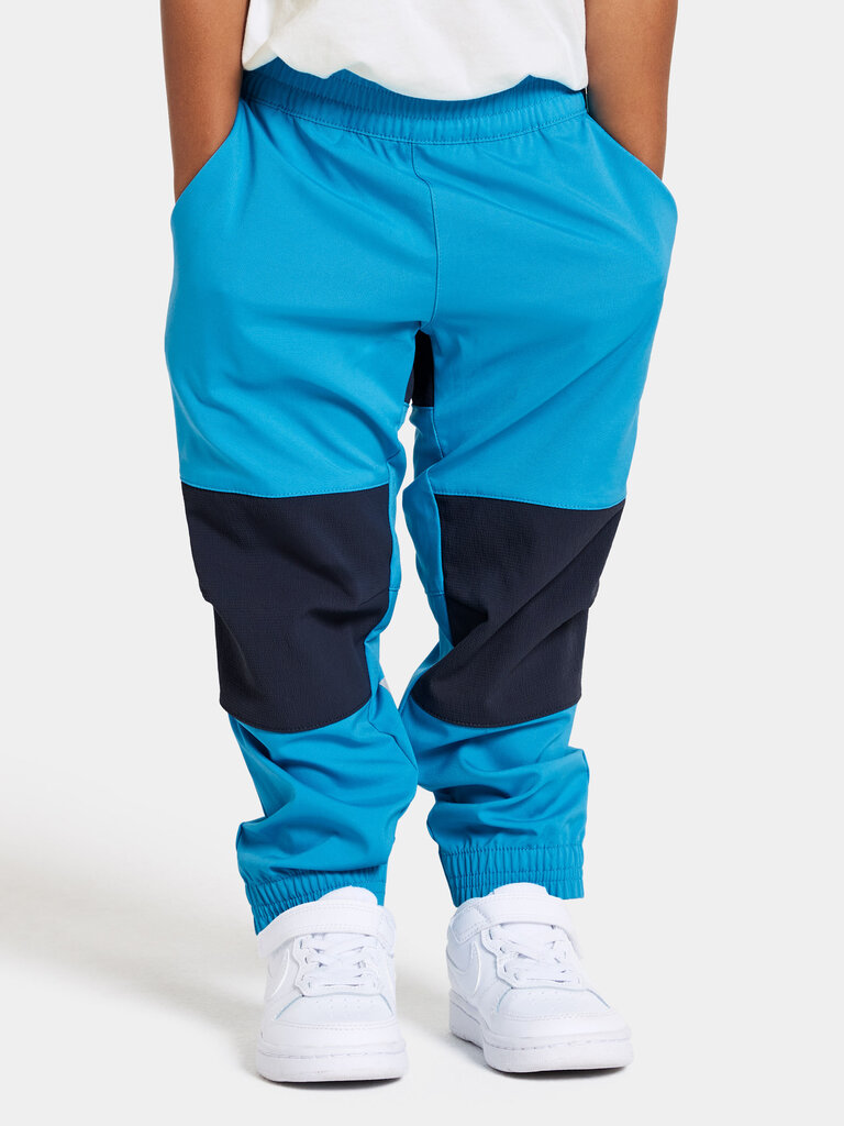 Didriksons laste kevad-sügis softshell püksid BLÅBÄR, sinine цена и информация | Püksid poistele | hansapost.ee