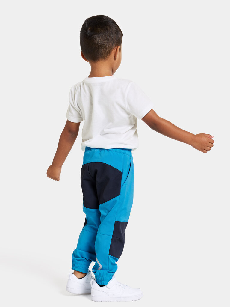Didriksons laste kevad-sügis softshell püksid BLÅBÄR, sinine hind ja info | Püksid poistele | hansapost.ee