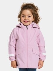 Didriksons laste kevad-sügis jope NORMA 3, vanaroosa price and information | Jackets and coats for girls | hansapost.ee