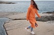 Didriksons naiste kevad-sügis mantel NADJA 4, oranž цена и информация | Naiste joped ja parkad | hansapost.ee