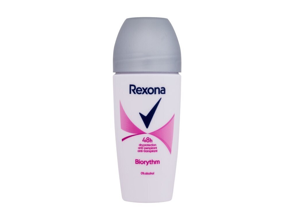 Rulldeodorant Rexona Biorythm naistele, 50 ml цена и информация | Deodorandid | hansapost.ee