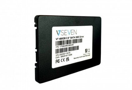 V7 V7SSD480GBS25E hind ja info | Sisemised kõvakettad | hansapost.ee