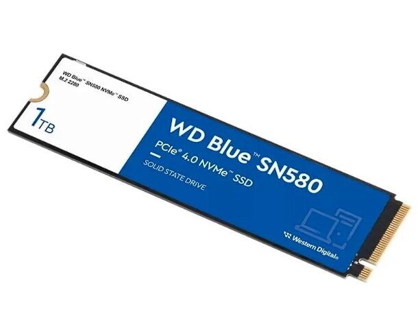 Western Digital Blue SN580 WDS100T3B0E hind ja info | Sisemised kõvakettad | hansapost.ee
