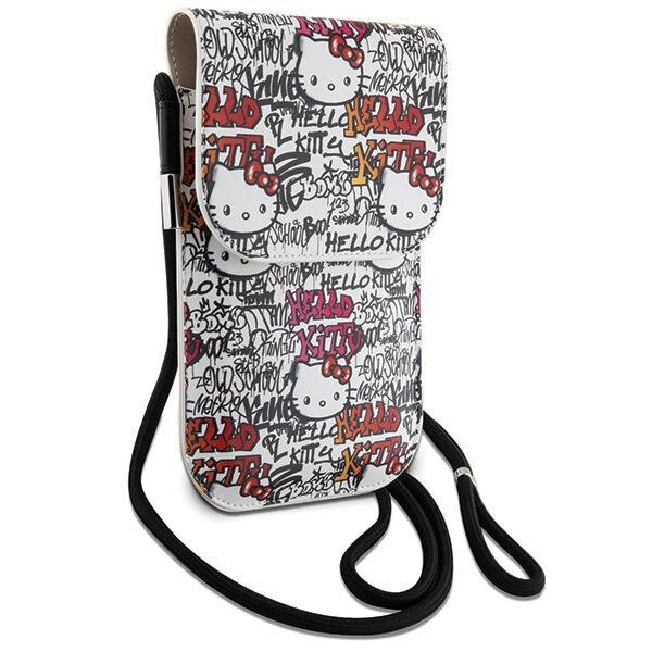 Hello Kitty Leather Tags Graffiti Cord hind ja info | Telefonide kaitsekaaned ja -ümbrised | hansapost.ee