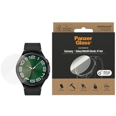 PanzerGlass Galaxy Watch6 Classic 47mm Screen Protection Antibacterial 3684 цена и информация | Аксессуары для смарт-часов и браслетов | hansapost.ee