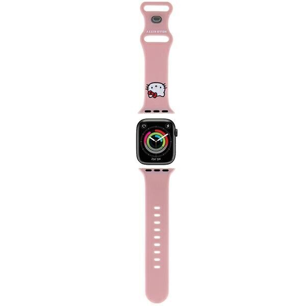 Hello Kitty HKAWMSCHBLP Apple Watch 38|40|41mm pink цена и информация | Nutikellade aksessuaarid ja tarvikud | hansapost.ee