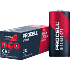 Батарейки Duracell Procell Intense CR2 3В 920мАч, 10 шт. цена и информация | Батарейки | hansapost.ee