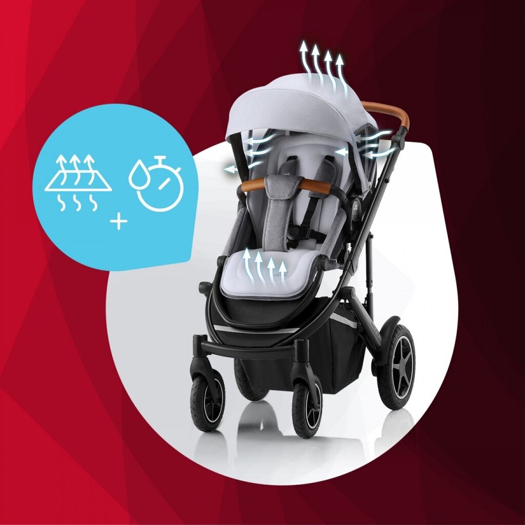 Kate jalutuskärule Britax-Römer Stay Cool 2000034304, white hind ja info | Lapsevankrite tarvikud | hansapost.ee