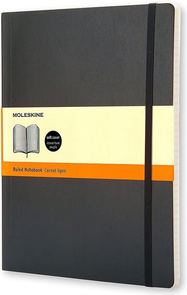 Märkmik Moleskine, 19x25cm, 192 lk цена и информация | Vihikud, märkmikud ja paberikaubad | hansapost.ee