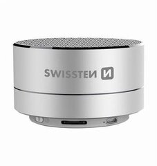Swissten Bluetooth 4.0 Wireless Micro SD/Phone Call Function, hõbedane hind ja info | Kõlarid | hansapost.ee