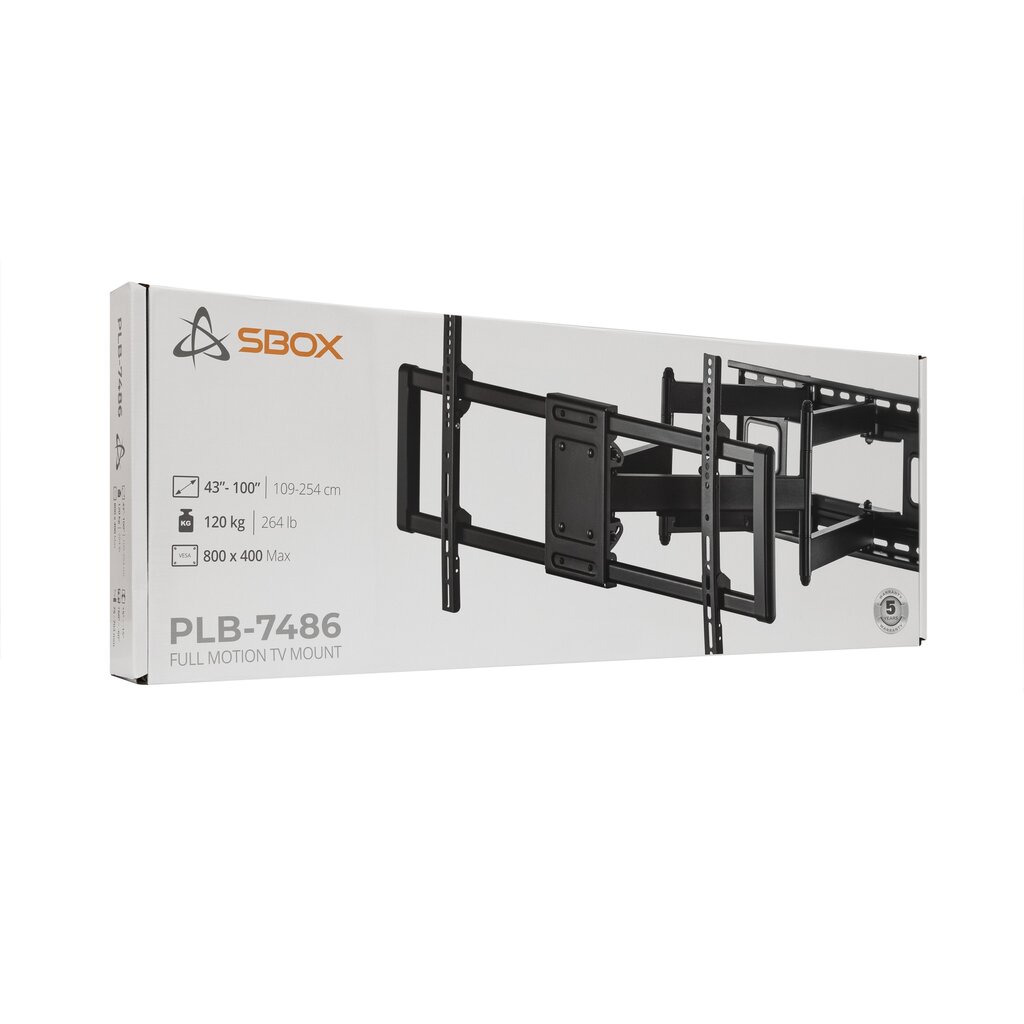 Sbox PLB-7486 100" hind ja info | Teleri seinakinnitused ja hoidjad | hansapost.ee