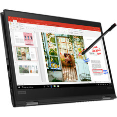 Lenovo Thinkpad X390 Yoga; i5-8365U|8GB |13,3 Fhd IPS multi-touch|256Gb|Windows 11 Pro|Uuendatud/Renew hind ja info | Sülearvutid | hansapost.ee