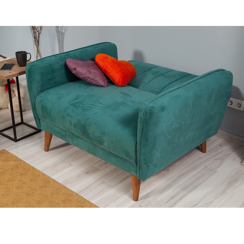 Defektiga toode. Diivan Artie Aqua Loveseat, sinine hind ja info | Defektiga tooted | hansapost.ee