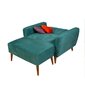 Defektiga toode. Diivan Artie Aqua Loveseat, sinine hind ja info | Defektiga tooted | hansapost.ee