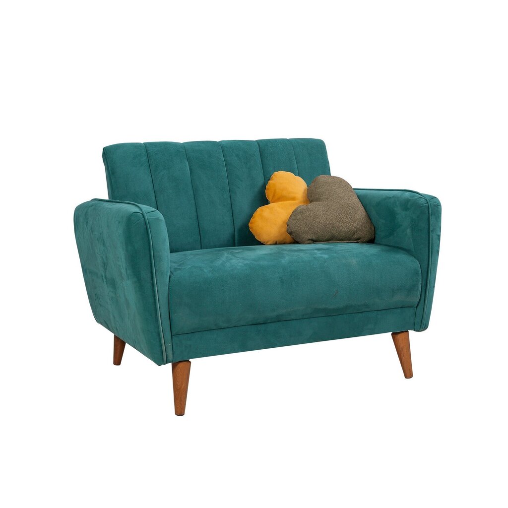 Defektiga toode. Diivan Artie Aqua Loveseat, sinine hind ja info | Defektiga tooted | hansapost.ee