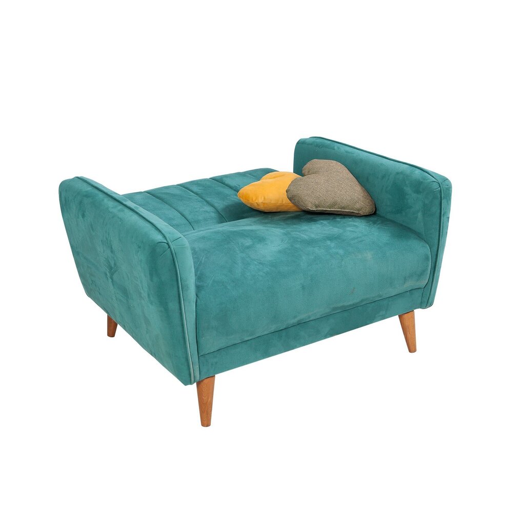 Defektiga toode. Diivan Artie Aqua Loveseat, sinine hind ja info | Defektiga tooted | hansapost.ee