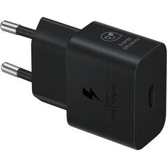 Samsung SAMSUNG Charger 25W without cable black цена и информация | Зарядные устройства для телефонов | hansapost.ee