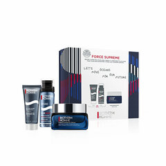 Meeste nahahoolduse kinkekomplekt Biotherm Homme Force Supreme: kreem, 50 ml + habemeajamisvaht, 50 ml + puhastusvahend, 40 ml hind ja info | Näokreemid | hansapost.ee